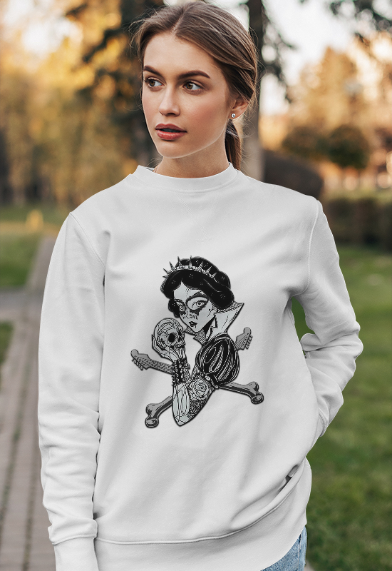 Sweat sans capuche femme Personnages Disney